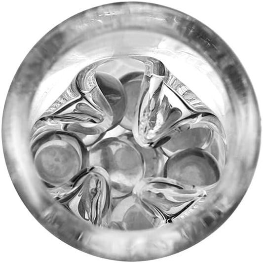 The 'Aura' Terp-Pearl Cooling Stem (Clear) for TinyMight 1 & 2