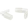 Glass Elbow Adapters for the Arizer XQ2 and Extreme Q, Pack of 2